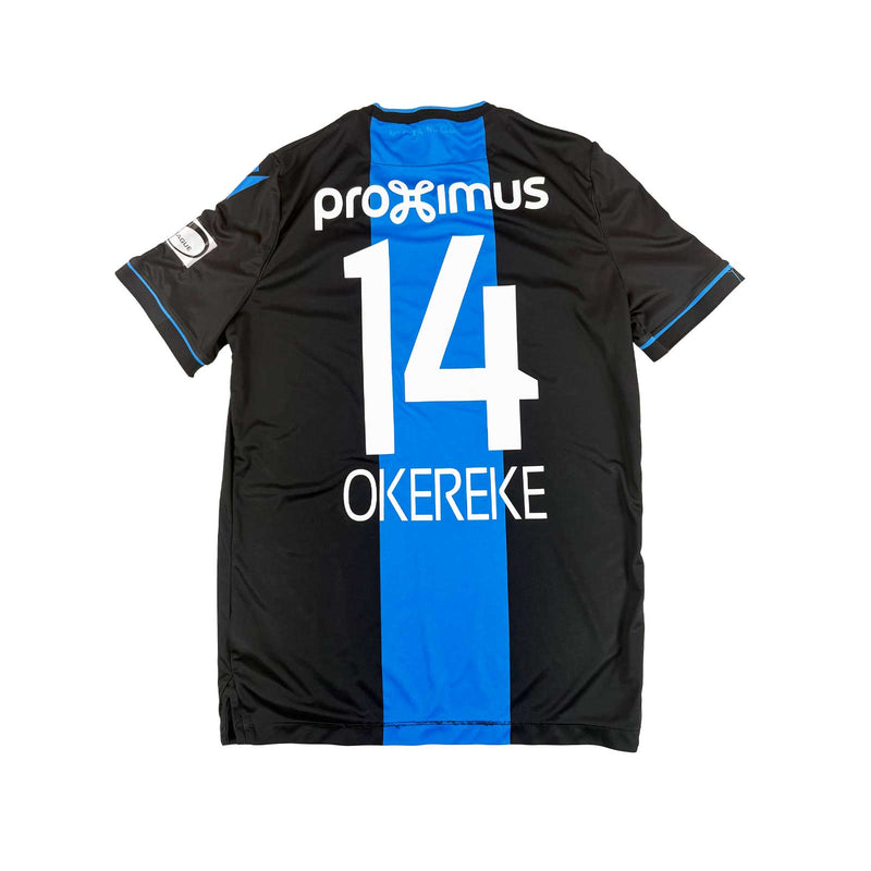 CLUB BRUGGE 2019/20 HOME SHIRT - #14 OKEREKE