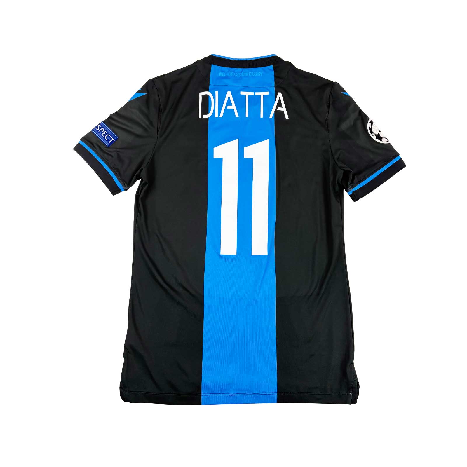 CLUB BRUGGE 2019/20 HOME SHIRT - MATCHWORN/ISSUED #11 DIATTA