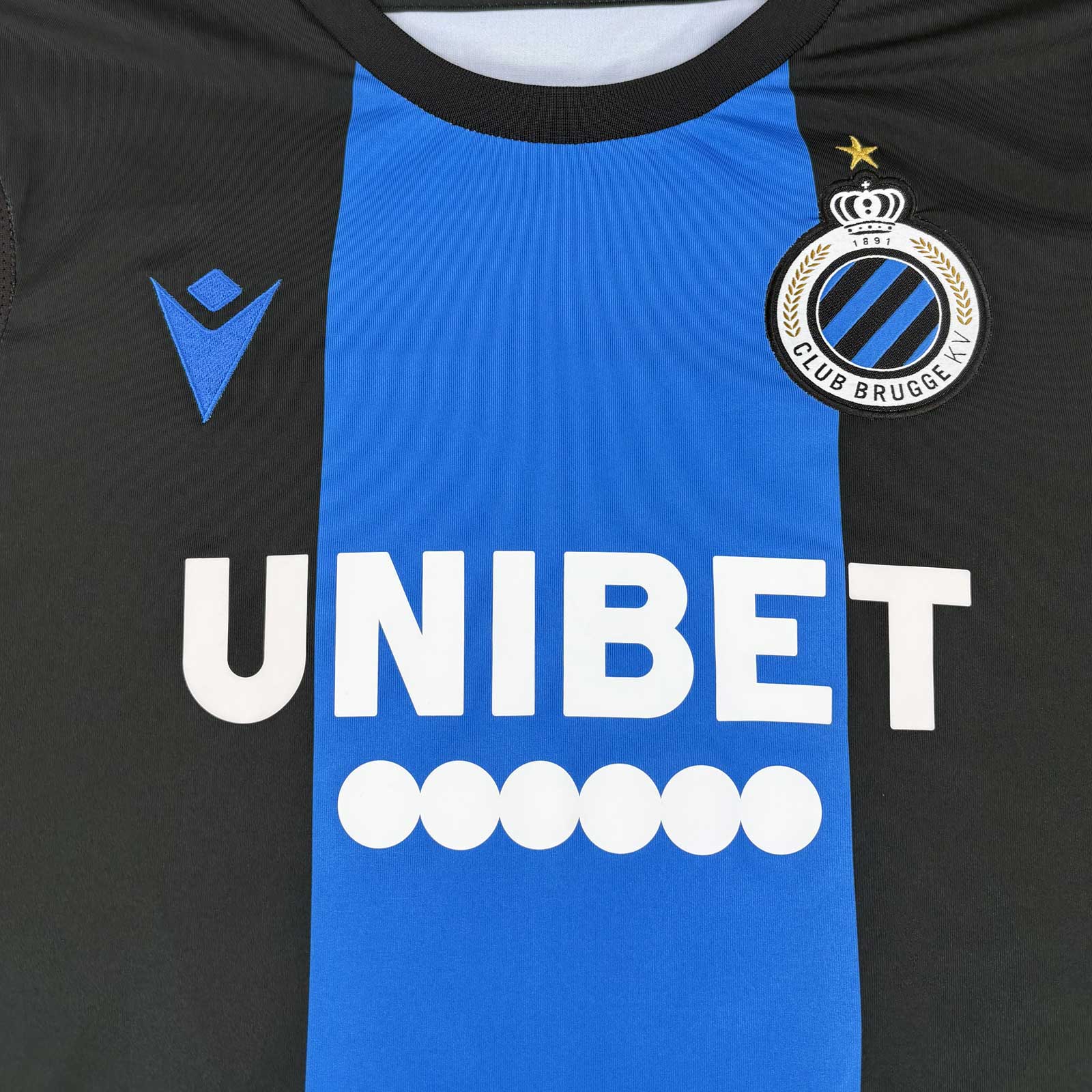 CLUB BRUGGE 2019/20 HOME SHIRT - MATCHWORN/ISSUED #11 DIATTA