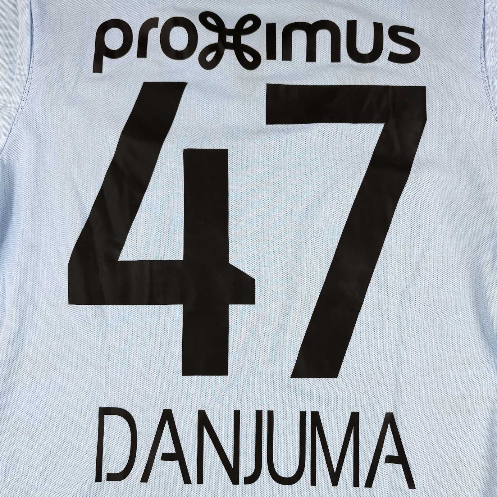 CLUB BRUGGE 2019/20 THIRD SHIRT - #47 DANJUMA