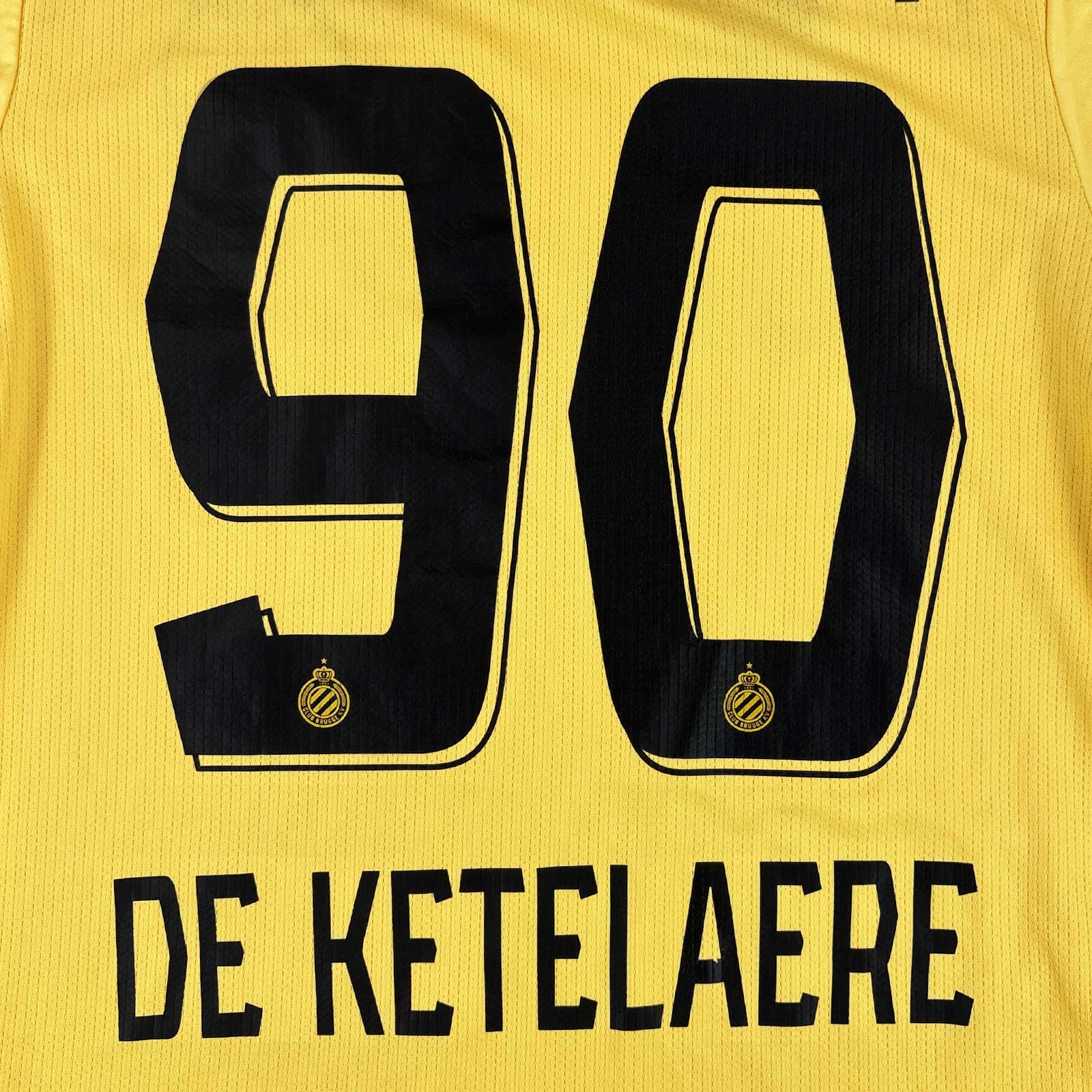 CLUB BRUGGE 2021/22 AWAY SHIRT - #90 DE KETELAERE