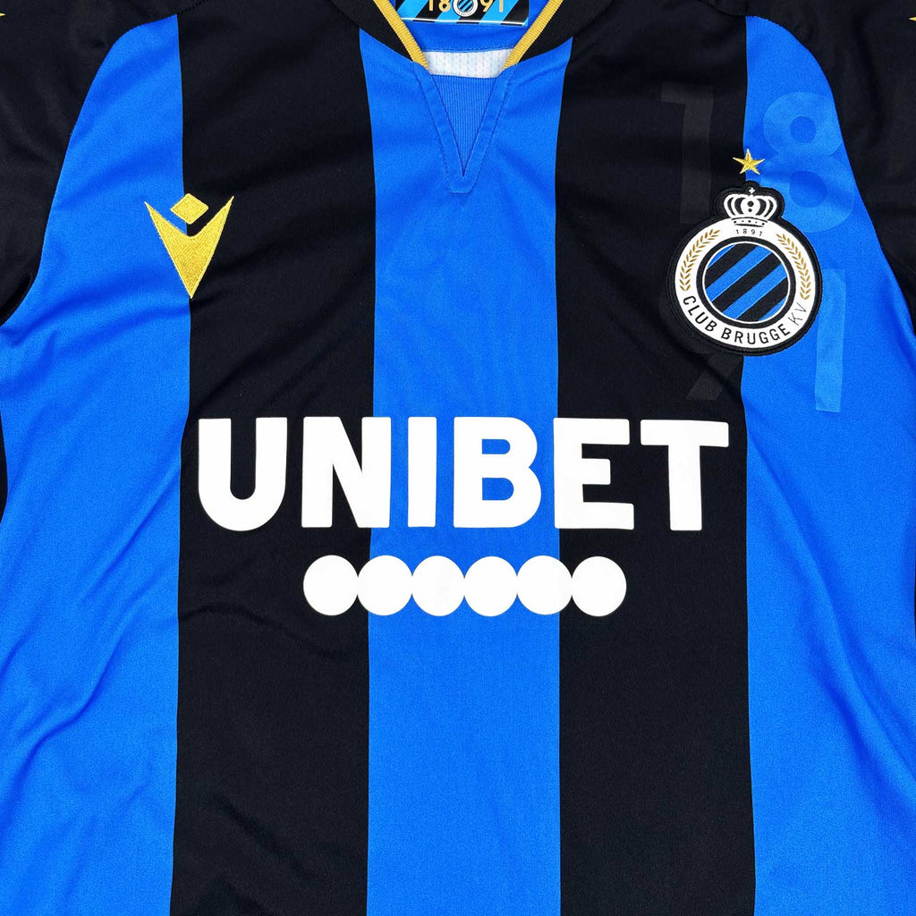 CLUB BRUGGE 2021/22 HOME SHIRT - #90 DE KETELAERE