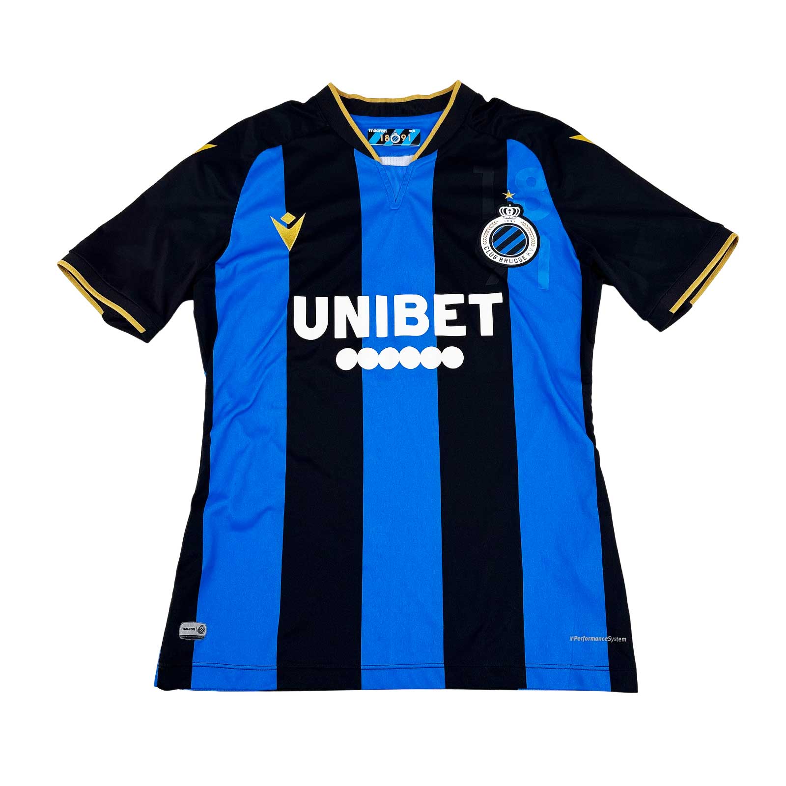 CLUB BRUGGE 2021/22 HOME SHIRT - #90 DE KETELAERE