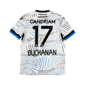CLUB BRUGGE 2022/23 AWAY SHIRT - #17 BUCHANAN