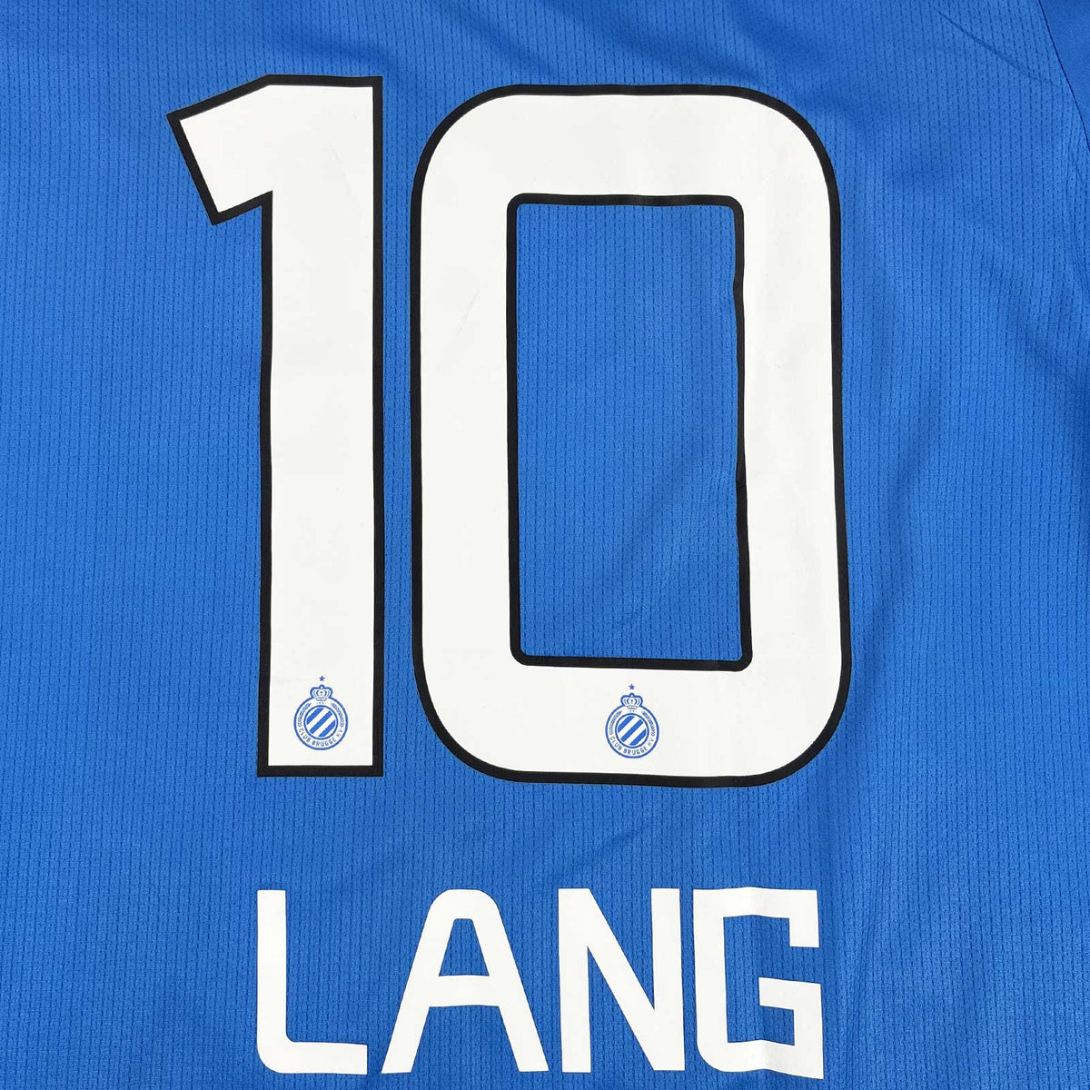 CLUB BRUGGE 2022/23 HOME SHIRT - #10 LANG