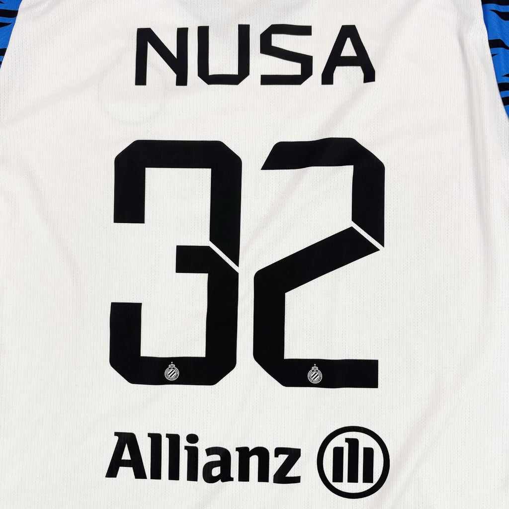CLUB BRUGGE 2023/24 AWAY SHIRT - #32 NUSA