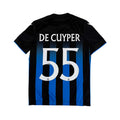 CLUB BRUGGE 2023/24 HOME SHIRT - #55 DE CUYPER