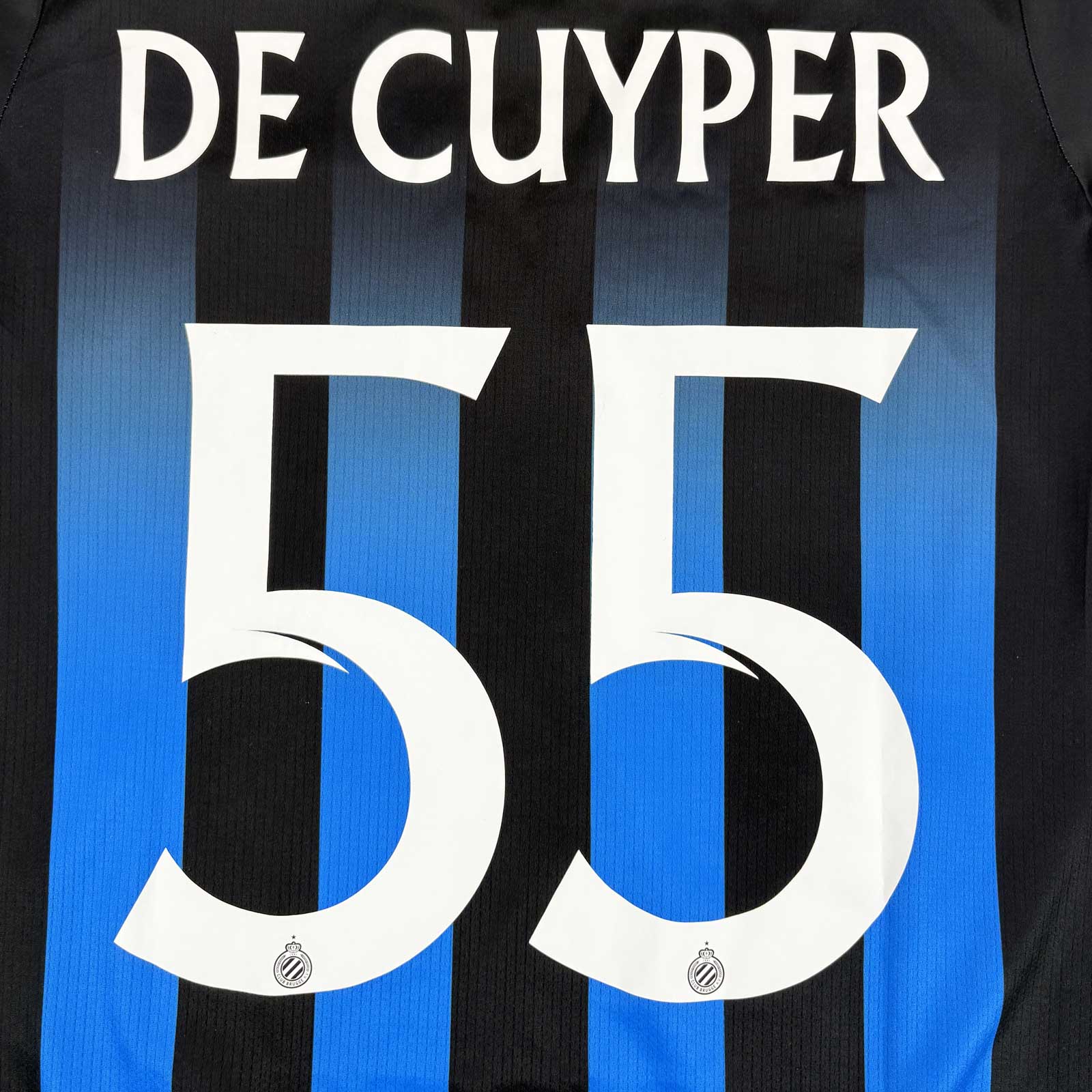 CLUB BRUGGE 2023/24 HOME SHIRT - #55 DE CUYPER