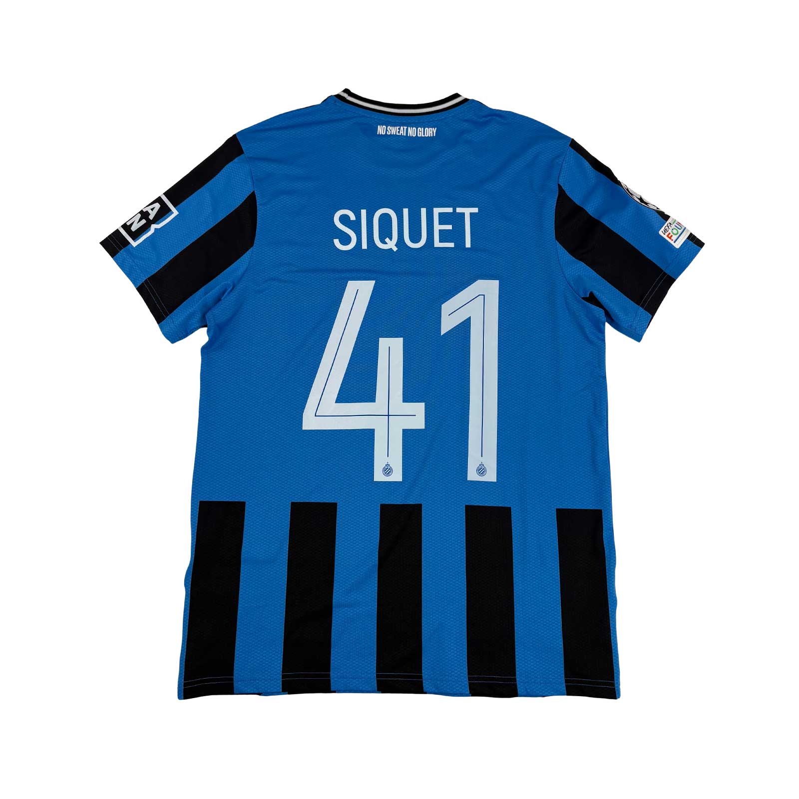 CLUB BRUGGE 2024/25 HOME SHIRT - #41 SIQUET