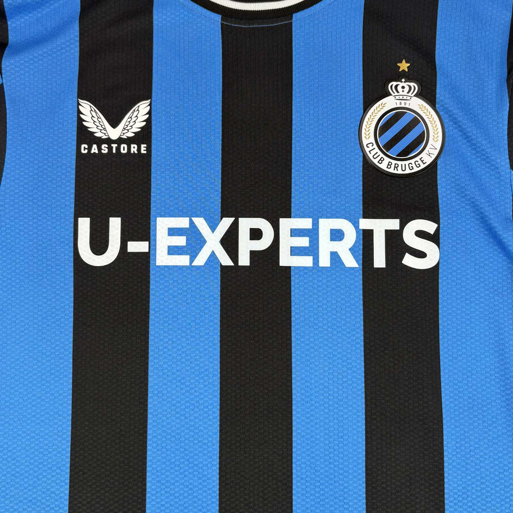 CLUB BRUGGE 2024/25 HOME SHIRT - #41 SIQUET