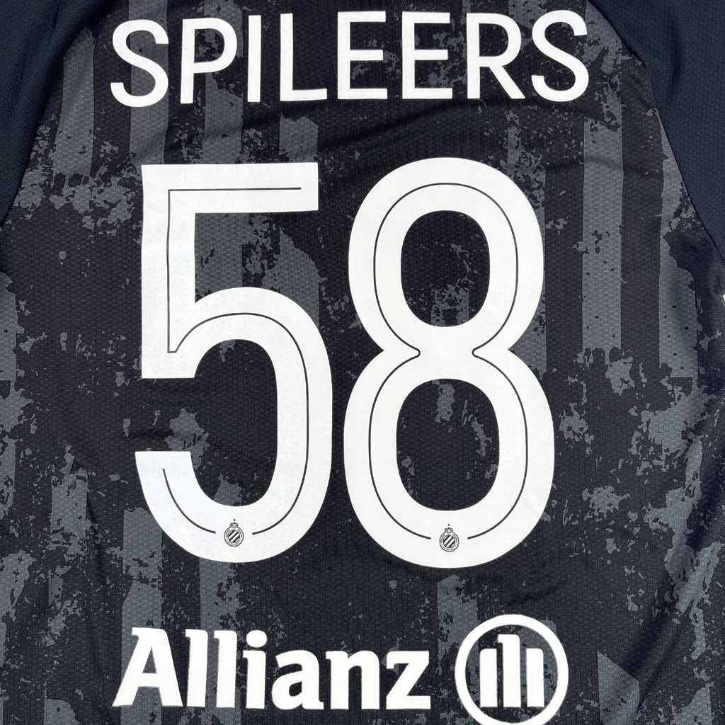 CLUB  BRUGGE 2024/25 THIRD SHIRT - #58 SPILEERS 