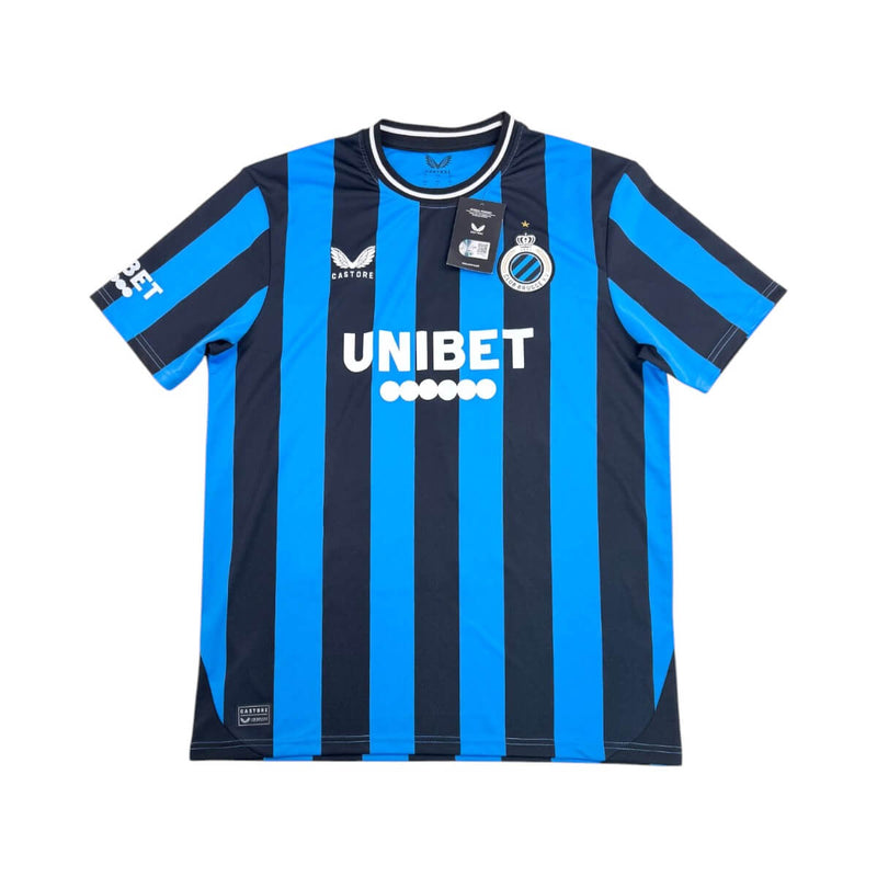 CLUB BRUGGE 2024/25 HOME SHIRT - SIGNED #41 SIQUET