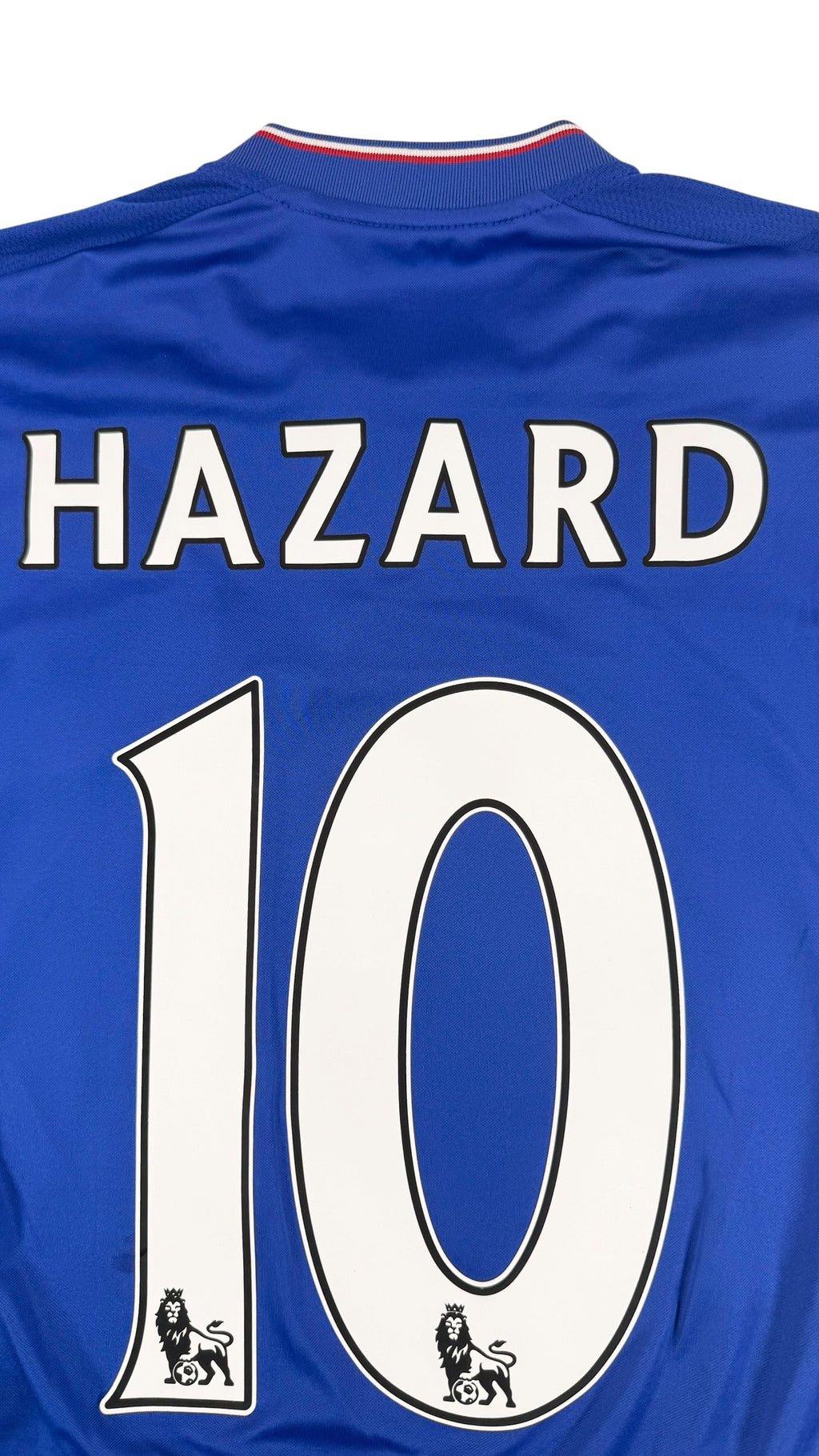 CHELSEA 2015/16 HOME SHIRT - #10 HAZARD (SIZE S)