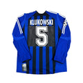 CLUB BRUGGE 2005/06 HOME SHIRT – MATCH ISSUED CHAMPIONS LEAGUE #5 KLUKOWSKI 