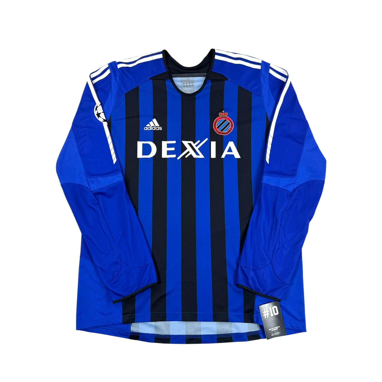 CLUB BRUGGE 2005/06 HOME SHIRT – MATCH ISSUED CHAMPIONS LEAGUE #5 KLUKOWSKI 