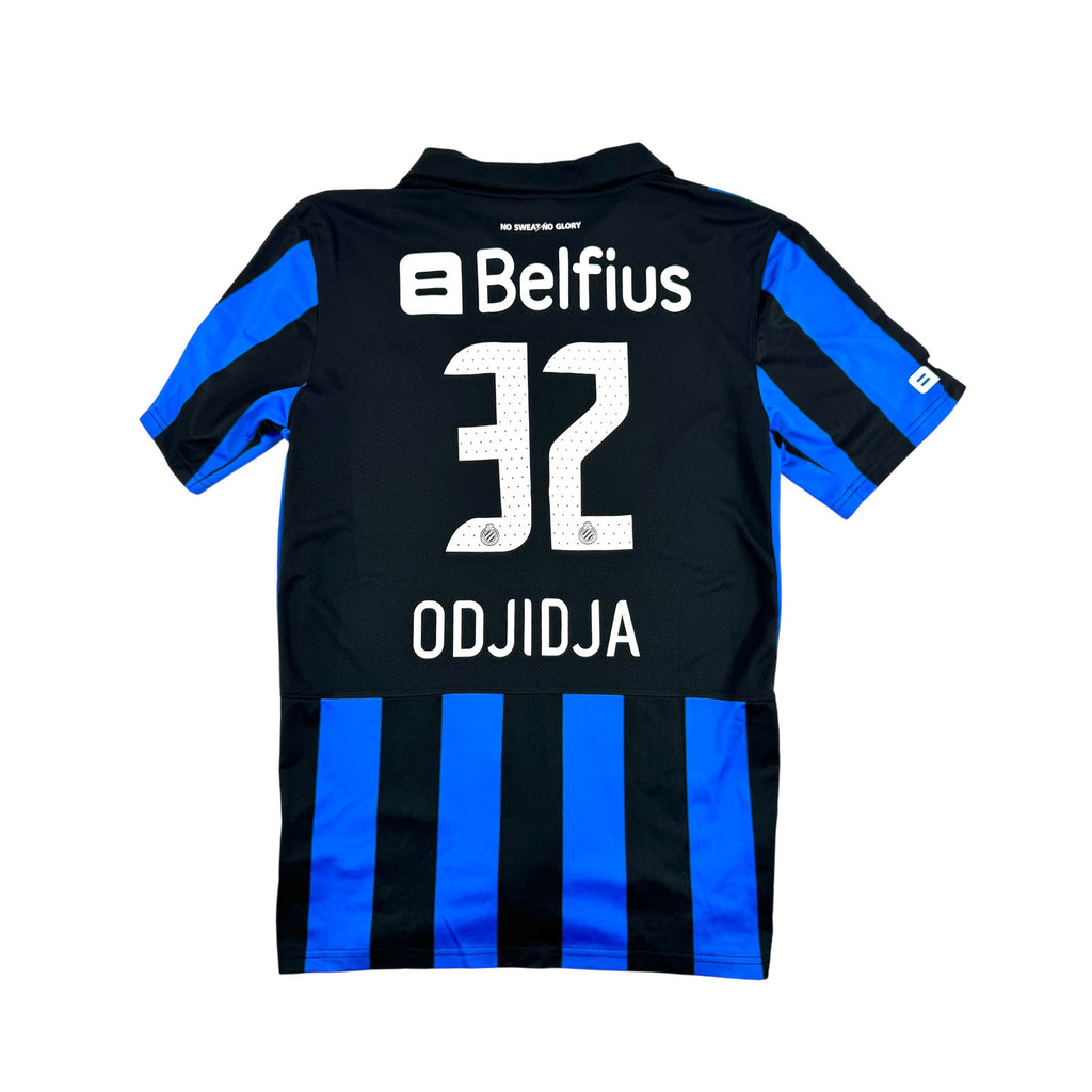 CLUB BRUGGE 2013/14 HOME SHIRT - MATCHWORN/ISSUED #32 ODJIDJA