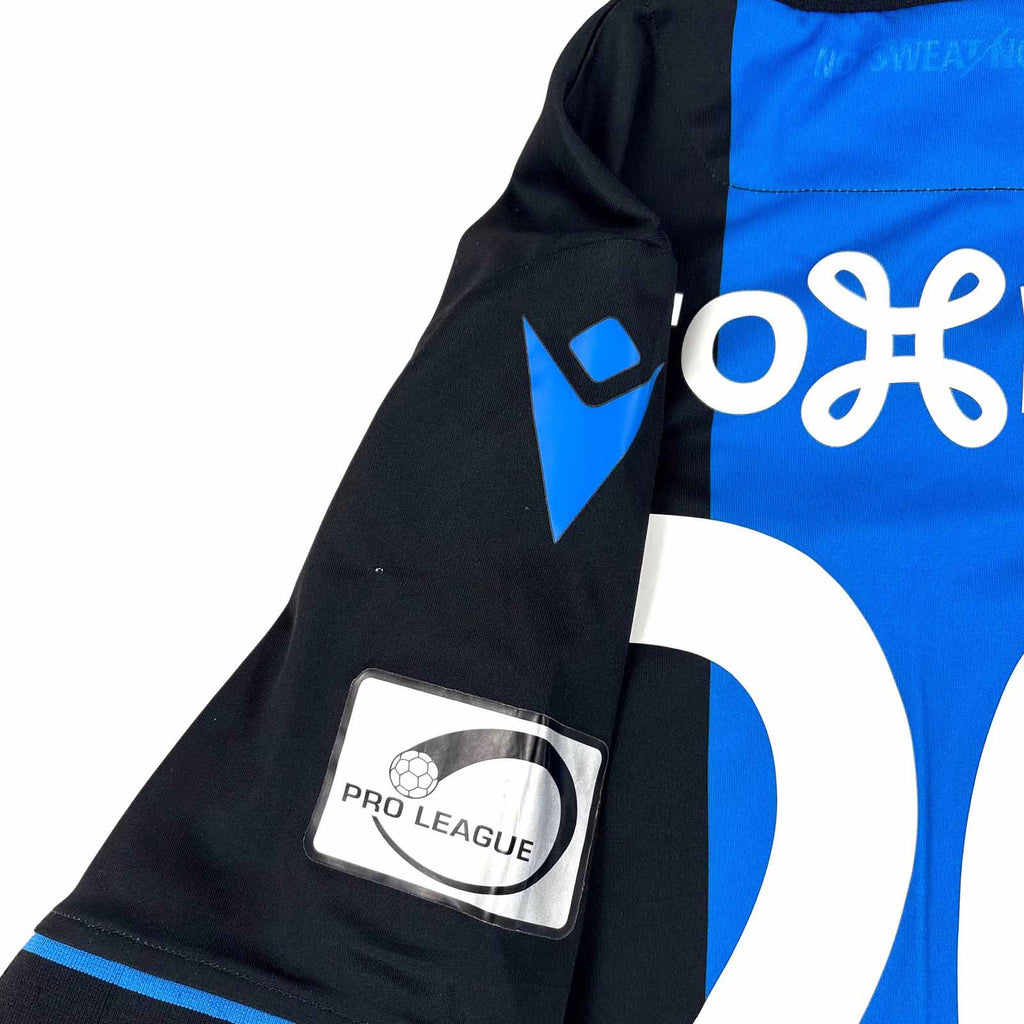 CLUB BRUGGE 2019/20 HOME SHIRT - SPECIAL EDITION GOLDEN SHOE #20 VANAKEN (SIZE S)