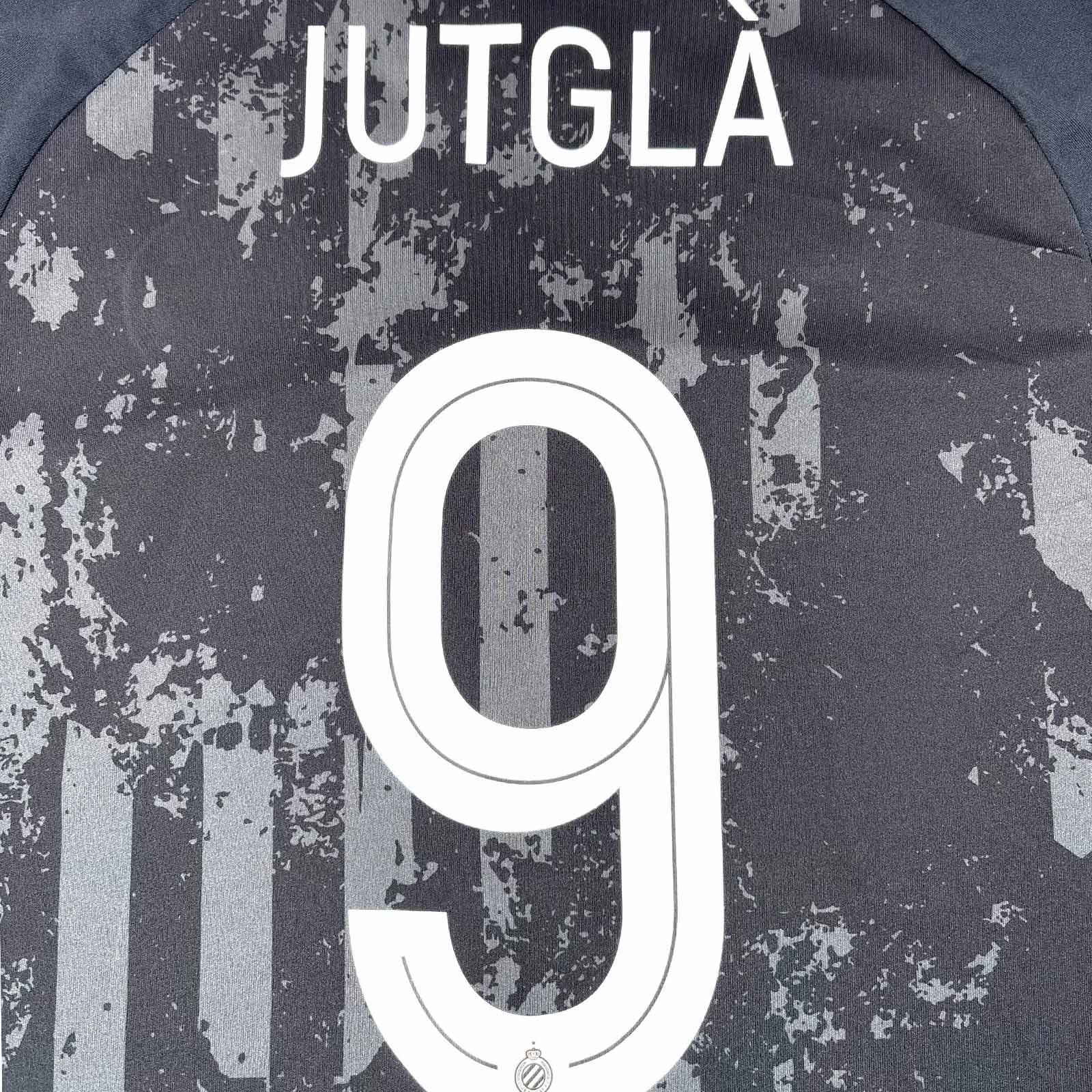CLUB  BRUGGE 2024/25 THIRD SHIRT - # 9 JUTGLÀ (SIZE L)