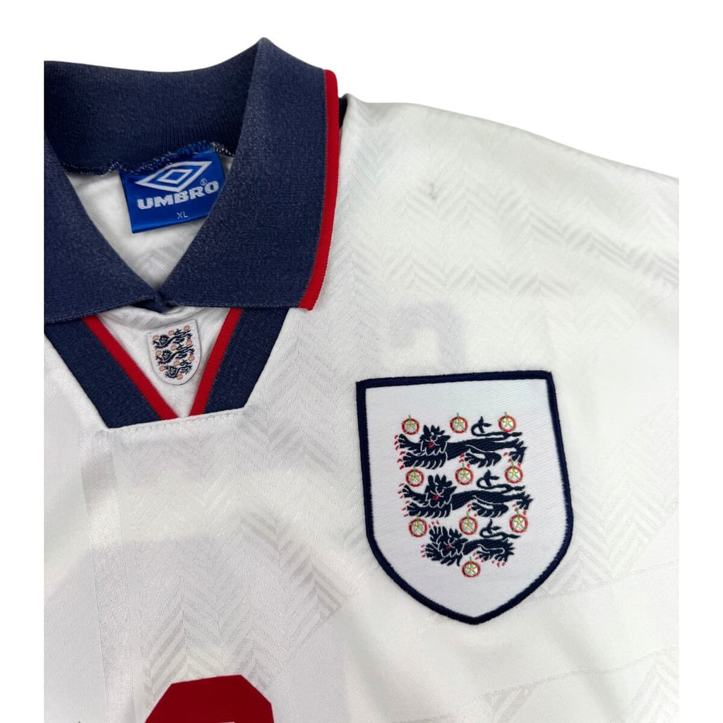 ENGLAND 1993/95 HOME SHIRT - #10 SHEARER