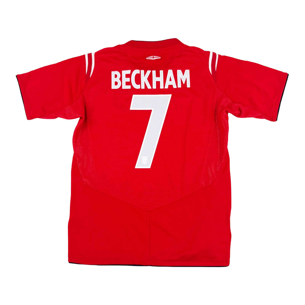 ENGLAND 2004/06 AWAY SHIRT - #7 BECKHAM