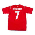 ENGLAND 2004/06 AWAY SHIRT - #7 BECKHAM