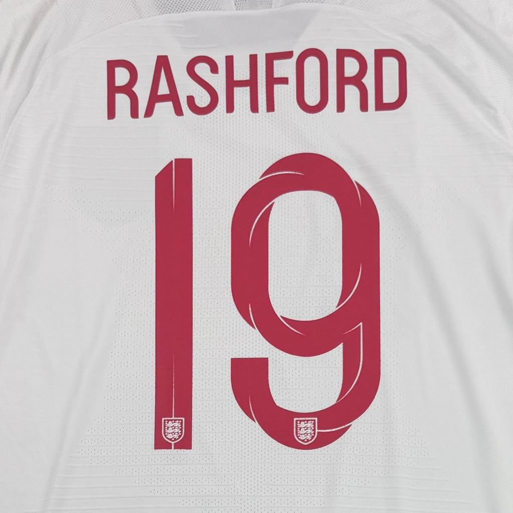 ENGLAND 2018/19 HOME SHIRT - #19 RASHFORD