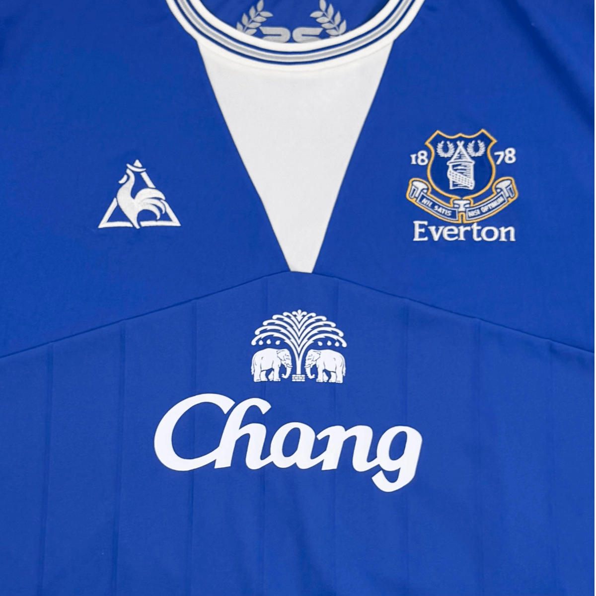 EVERTON 2009/10 HOME SHIRT - #25 FELLAINI 