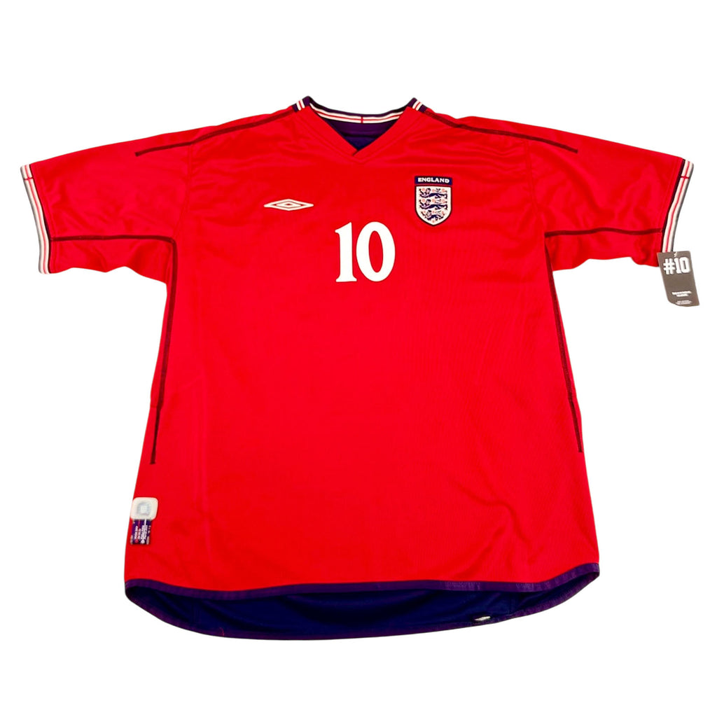 ENGLAND 2002/04 AWAY SHIRT - #10 OWEN