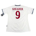 ENGLAND 2000/01 HOME SHIRT - #9 SHEARER 