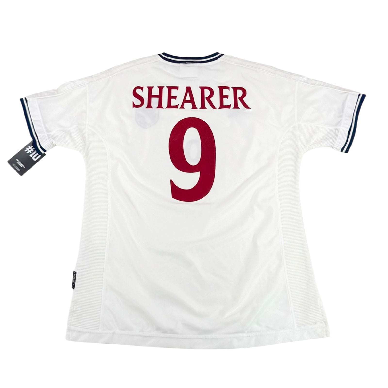ENGLAND 2000/01 HOME SHIRT - #9 SHEARER 