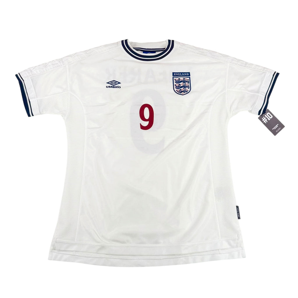 ENGLAND 2000/01 HOME SHIRT - #9 SHEARER 