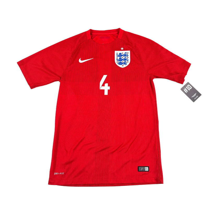 ENGLAND 2014/15 AWAY SHIRT - # 4 GERRARD 