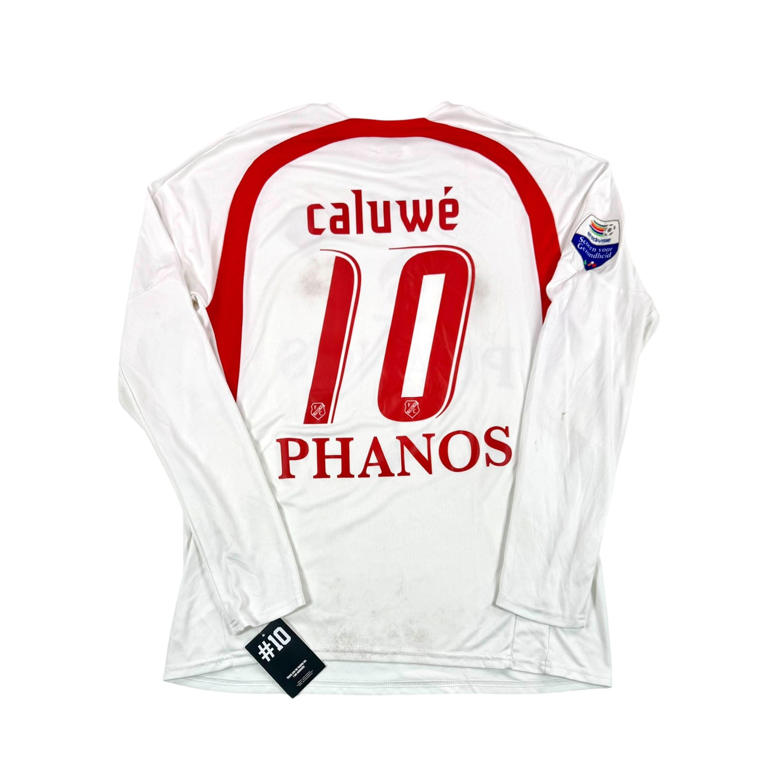 FC UTRECHT 2006/07 AWAY SHIRT – MATCHWORN/ ISSUED #10 CALUWÉ 