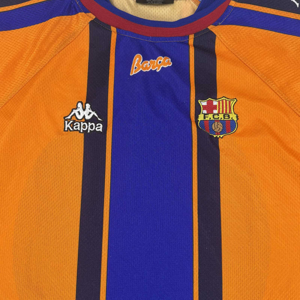 FC BARCELONA 1997/98 AWAY SHIRT - #11 RIVALDO