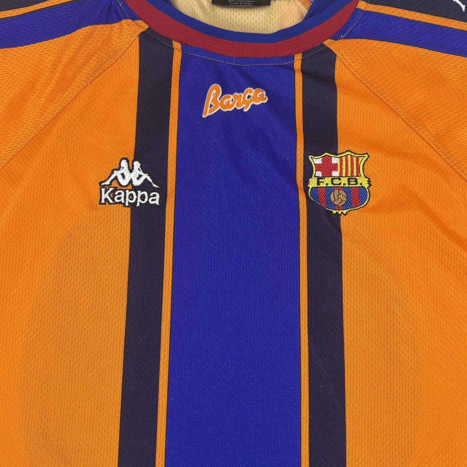 FC BARCELONA 1997/98 AWAY SHIRT - #11 RIVALDO