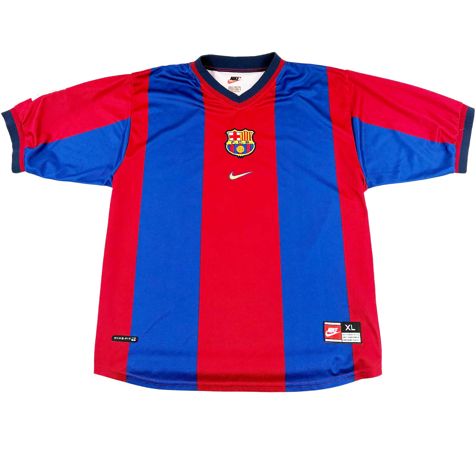FC BARCELONA 1998/00 HOME SHIRT - #26 XAVI