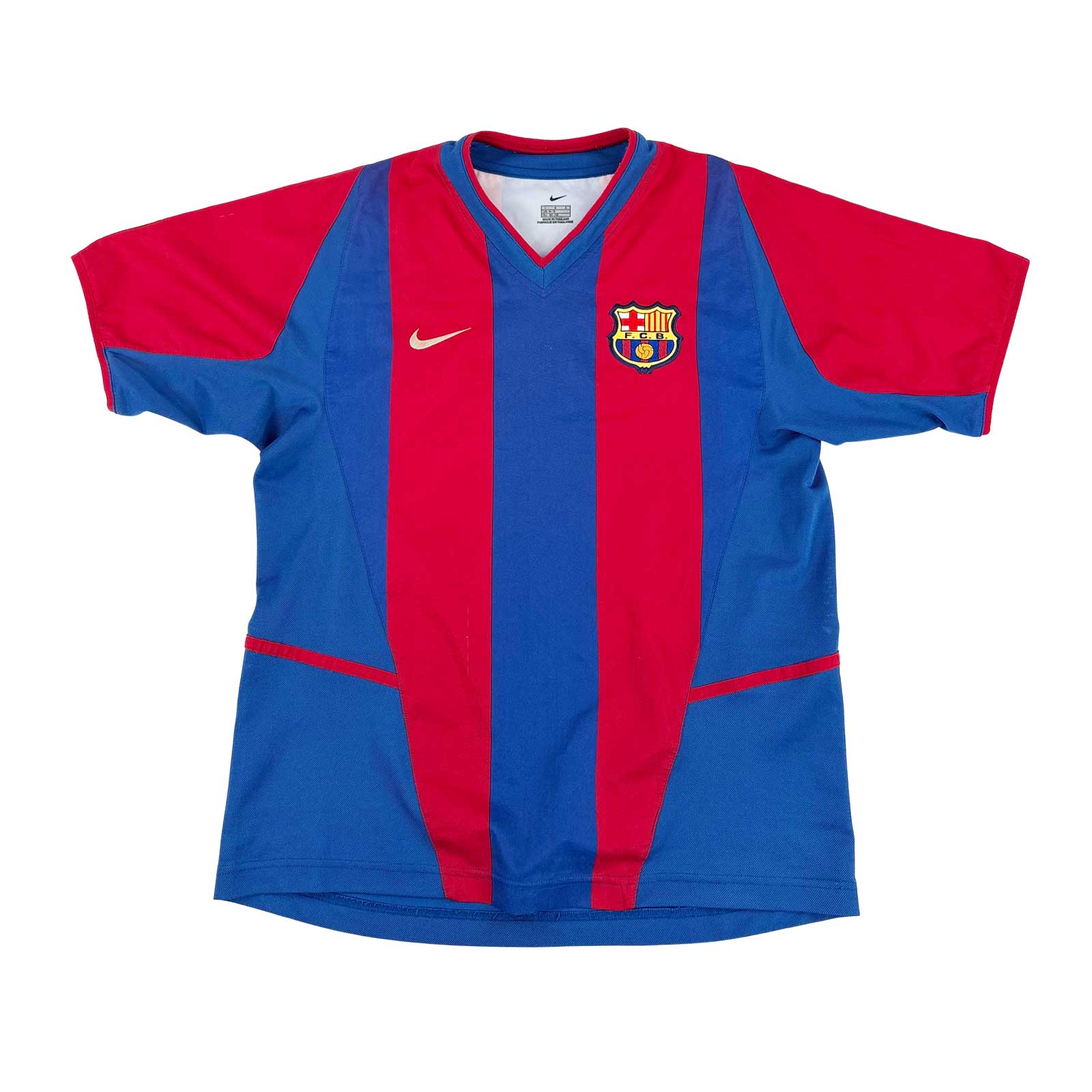 FC BARCELONA 2002/03 HOME SHIRT - #21 KLUIVERT