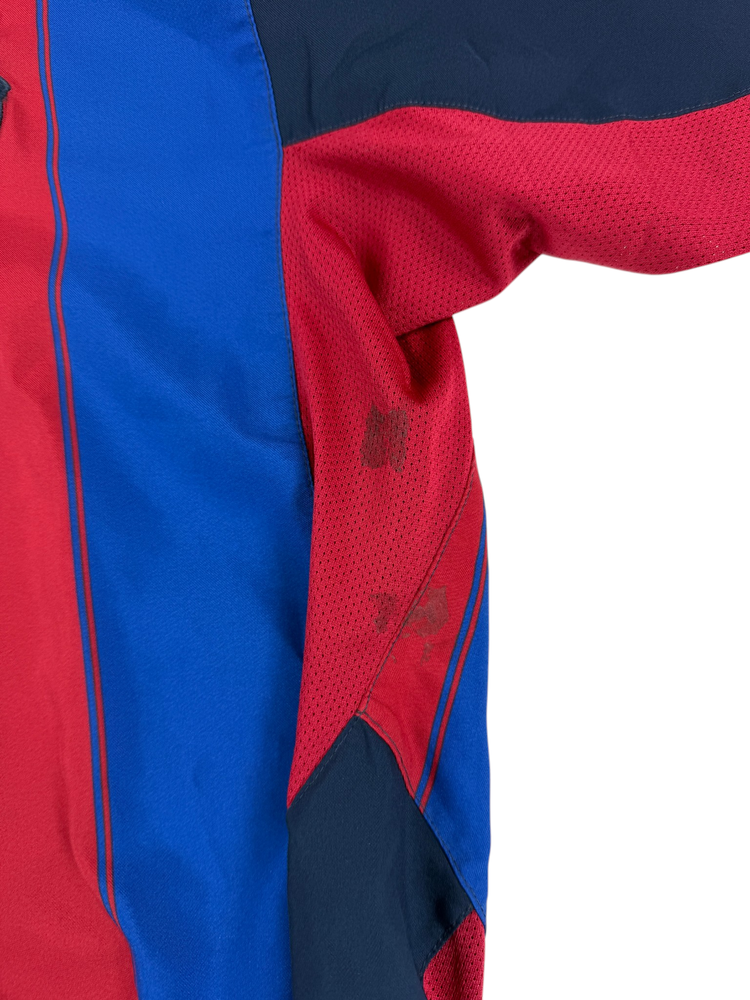 FC BARCELONA 2003/04 HOME SHIRT - #10 RONALDINHO (SIZE L)
