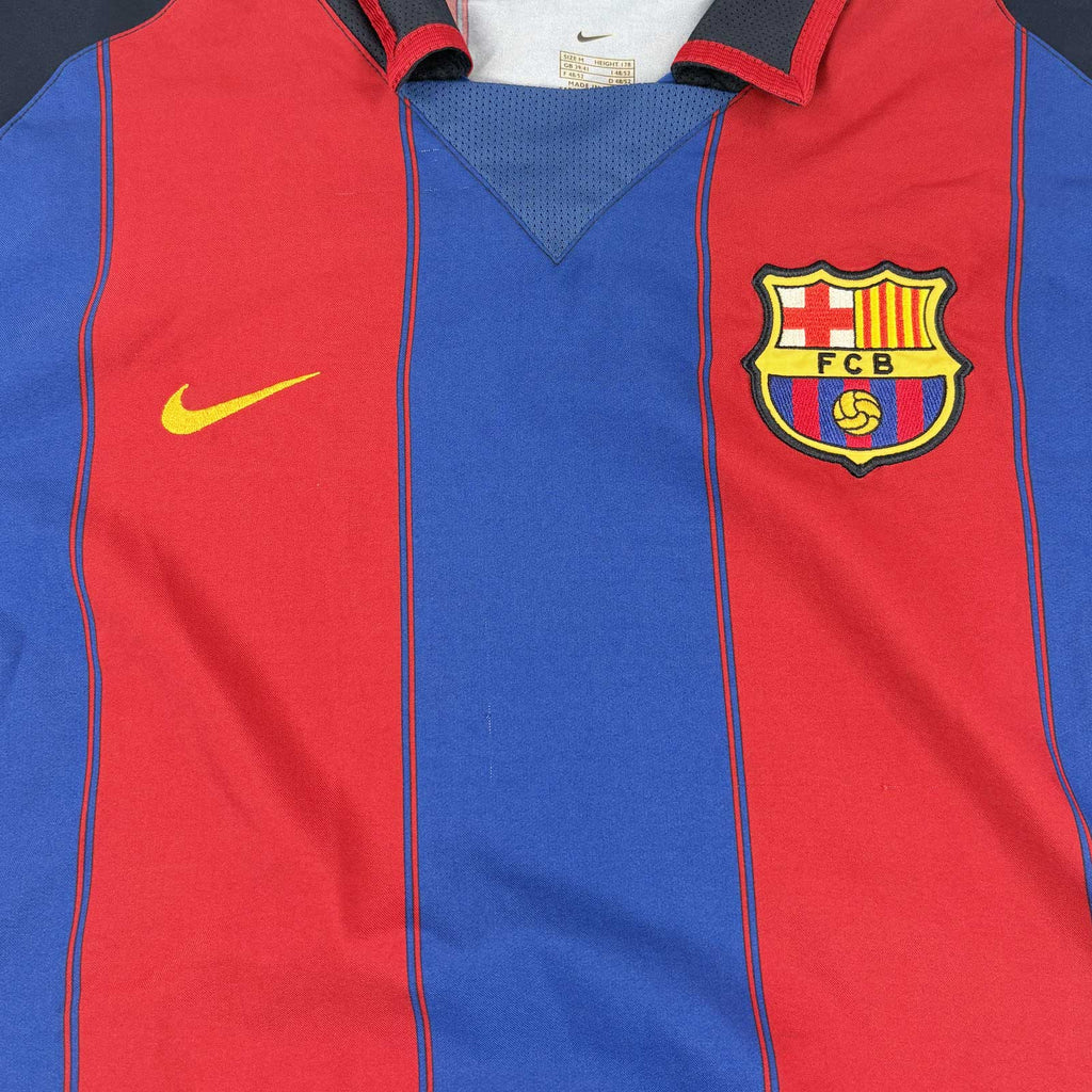 FC BARCELONA 2003/04 HOME SHIRT - #8 GIULY 