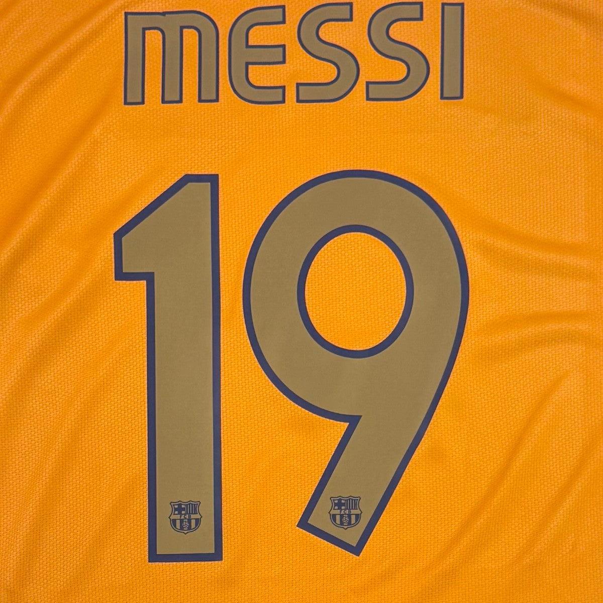 FC BARCELONA 2007/08 THIRD SHIRT - #10 MESSI
