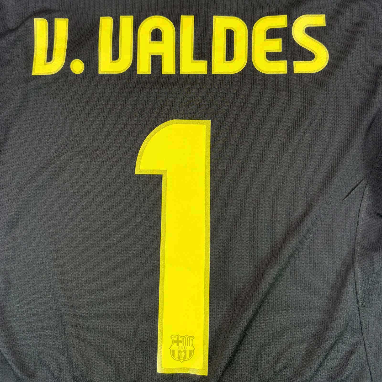 FC BARCELONA 2008/09 GK SHIRT - #1 VALDES