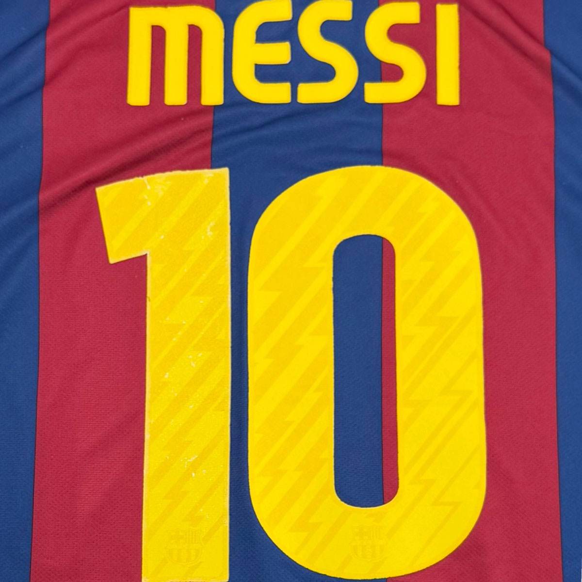 FC BARCELONA 2010/11 HOME SHIRT - #10 MESSI