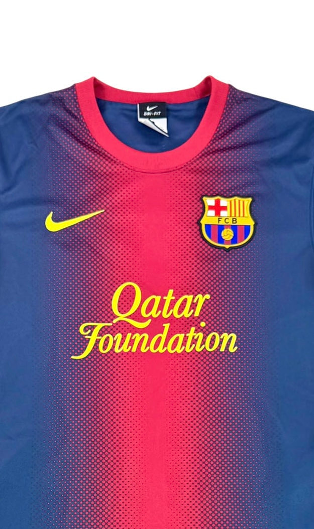 FC BARCELONA 2012/13 HOME SHIRT - #10 MESSI (SIZE S)