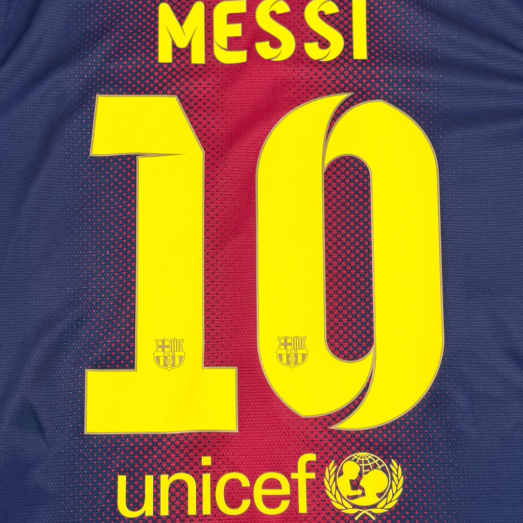 FC BARCELONA 2012/13 HOME SHIRT - #10 MESSI