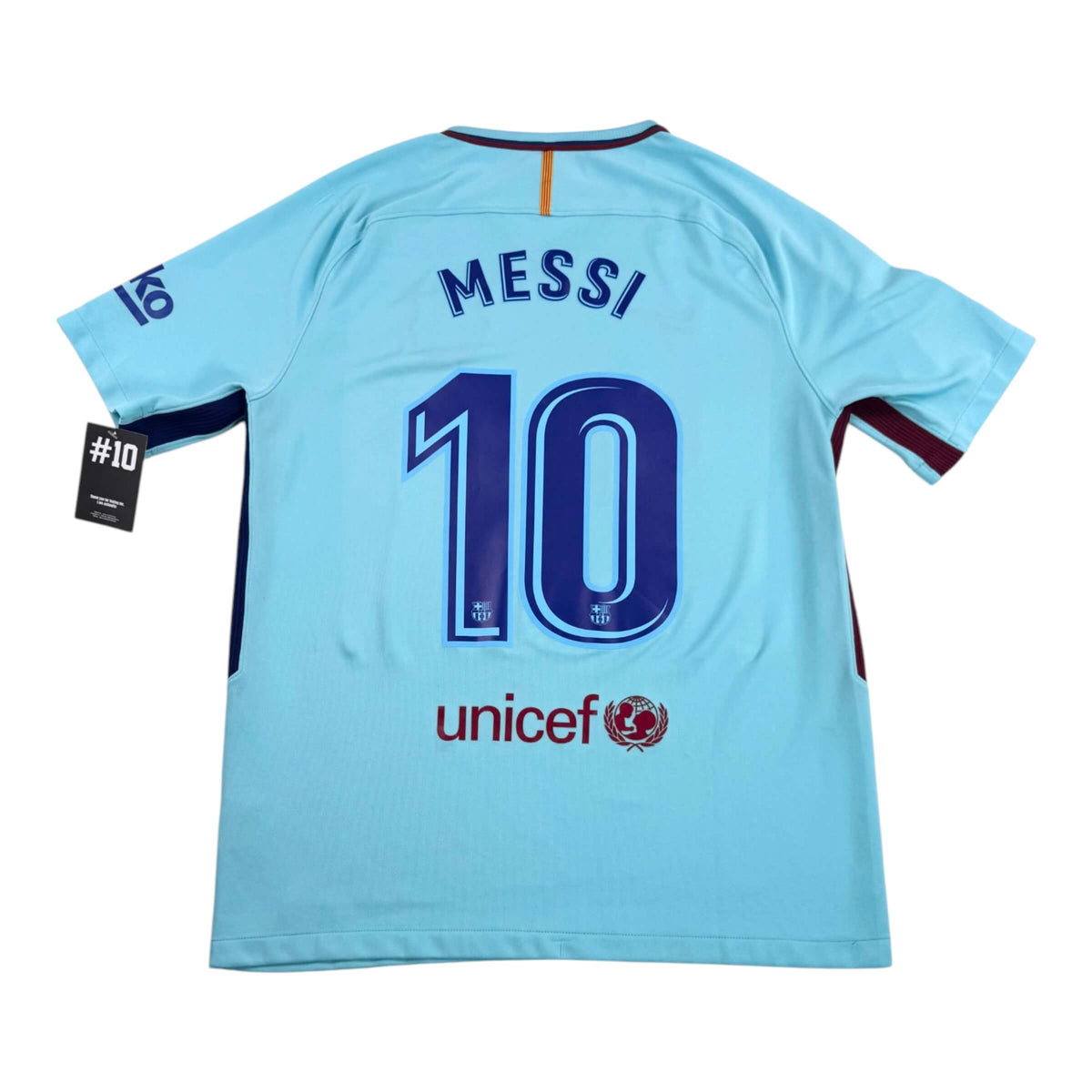 FC BARCELONA 2017/18 AWAY SHIRT - #10 MESSI
