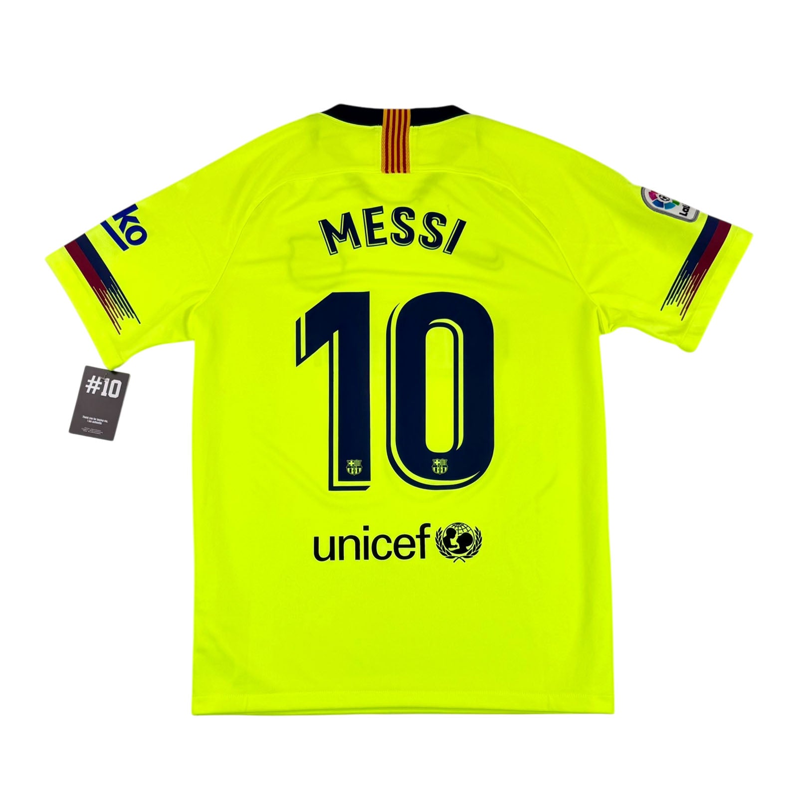 FC BARCELONA 2018/19 AWAY SHIRT - #10 MESSI 