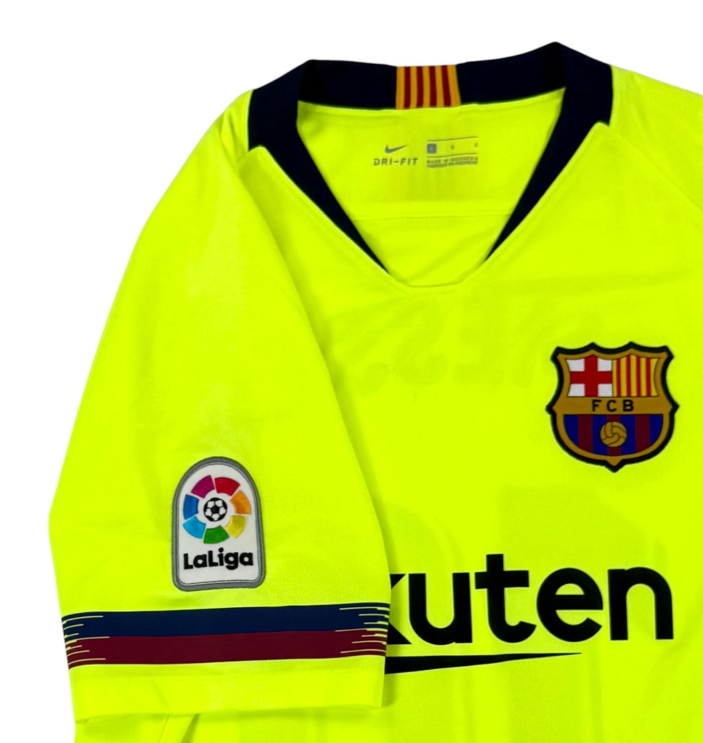 FC BARCELONA 2018/19 AWAY SHIRT - #10 MESSI (SIZE L)