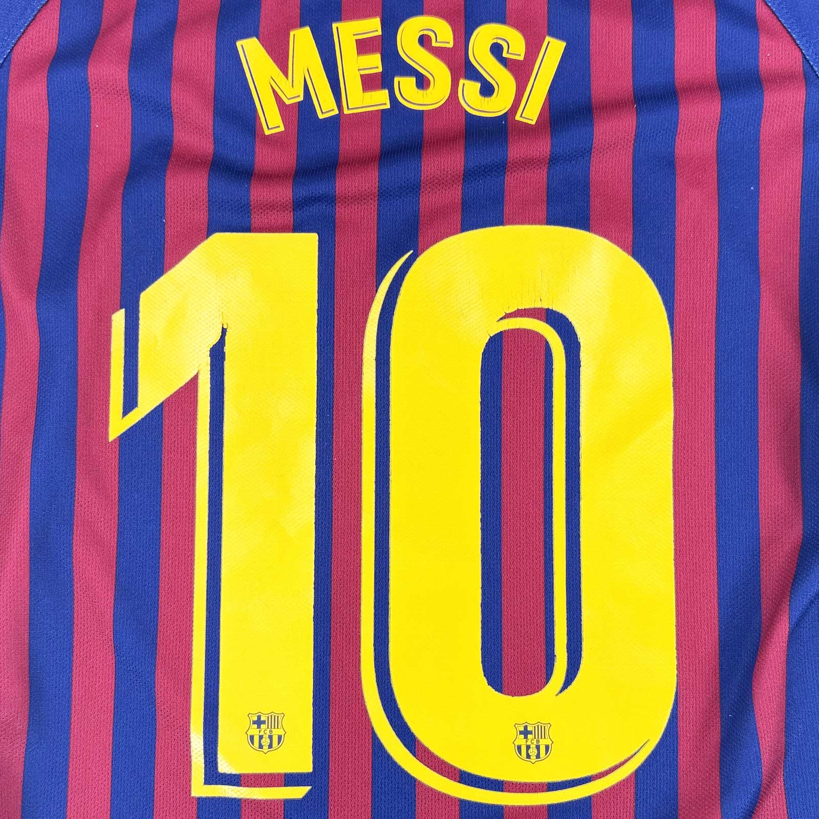 FC BARCELONA 2018/19 HOME SHIRT – #10 MESSI