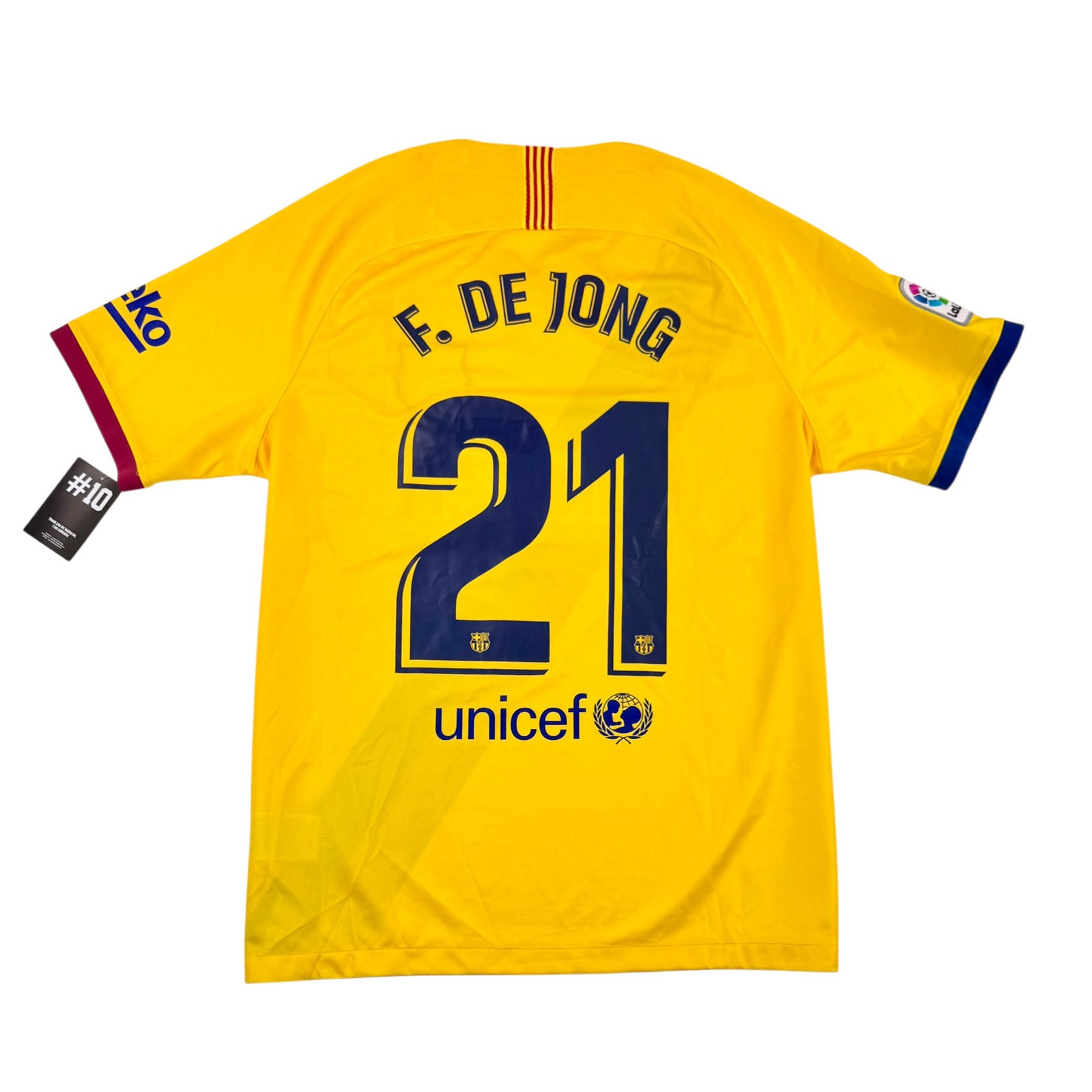 FC BARCELONA 2019/20 AWAY SHIRT - #21 F. DE JONG