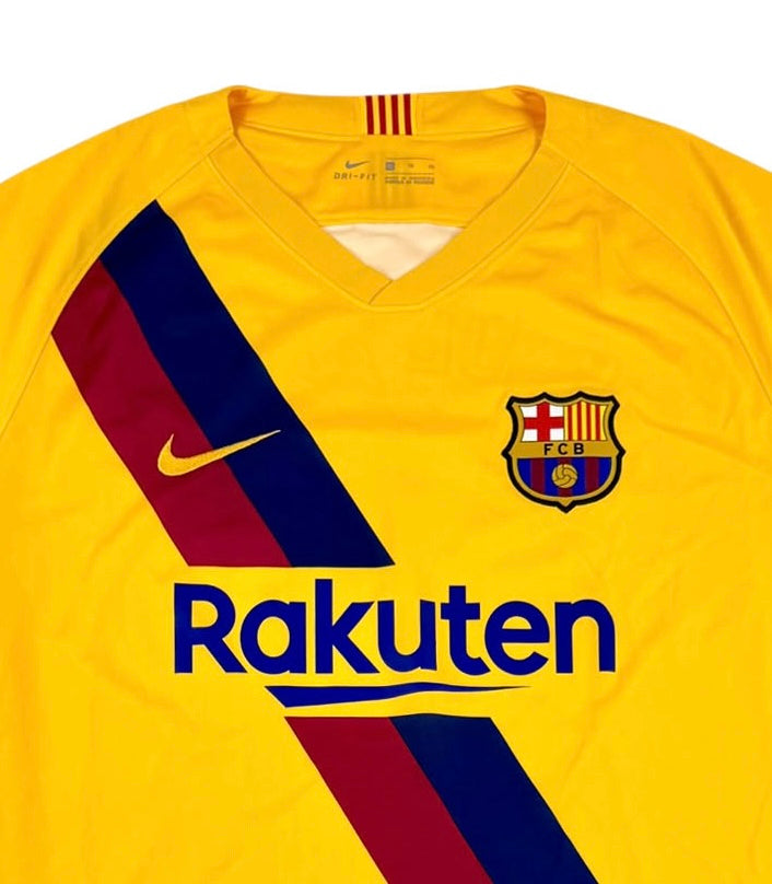 FC BARCELONA 2019/20 AWAY SHIRT - #21 F. DE JONG (SIZE XL)